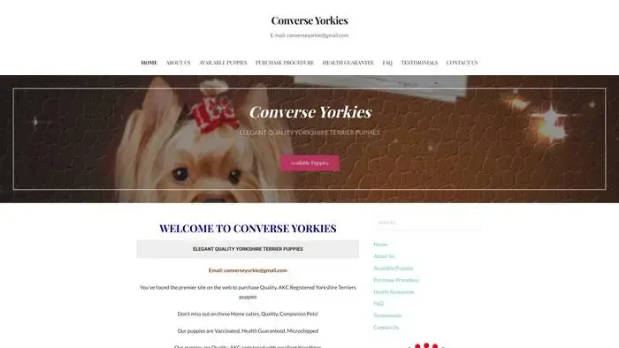 Screenshot of