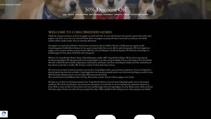 Screenshot of