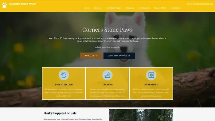 Screenshot of