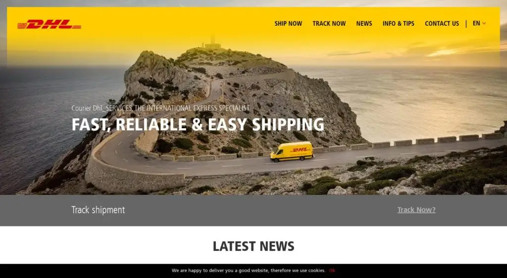 Screenshot of