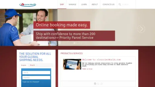 Screenshot of
