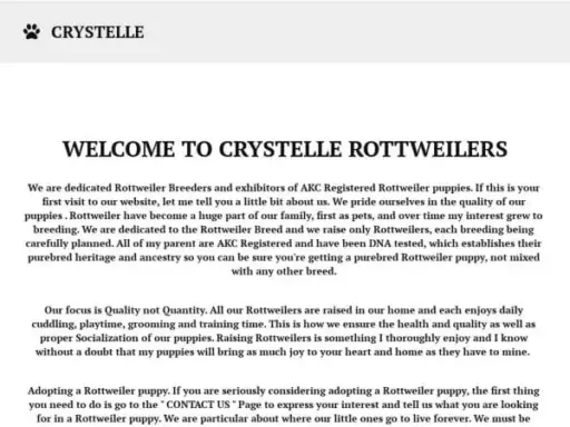 Screenshot of