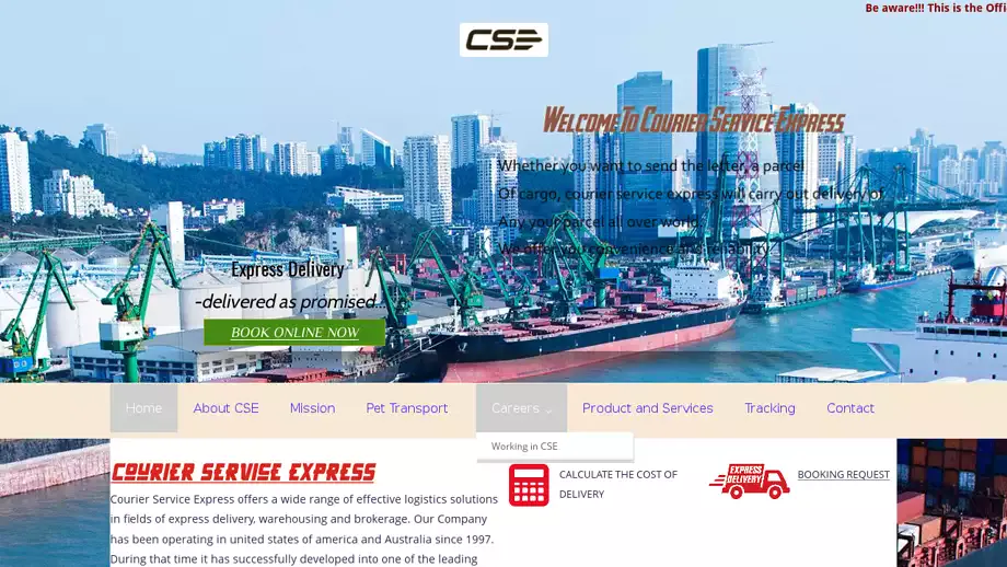 Screenshot of|