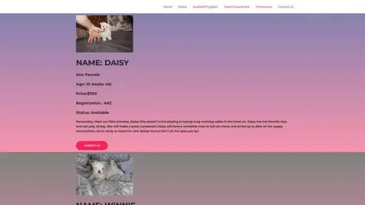 Screenshot of