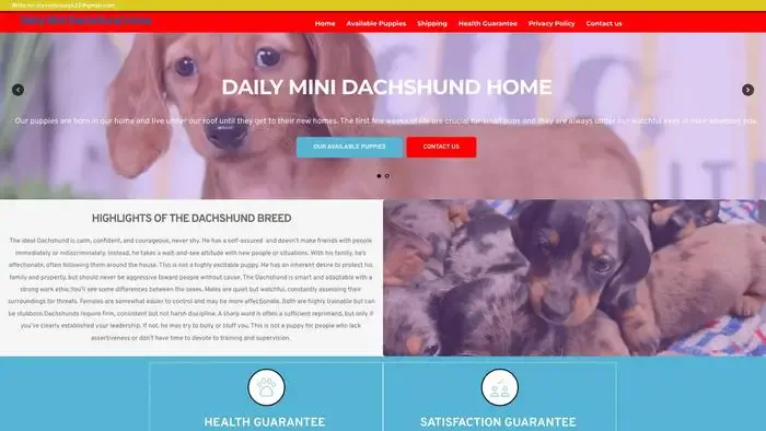 Screenshot of