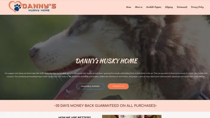 Screenshot of