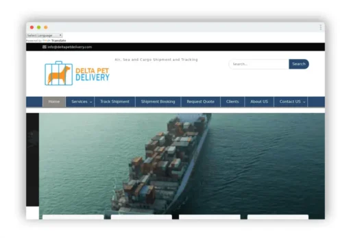 Screenshot of