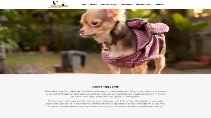 Screenshot of