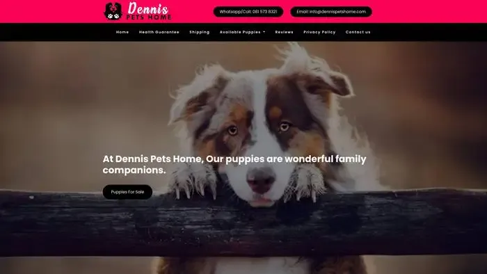 Screenshot of