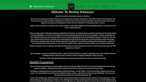Screenshot of