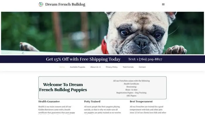 Screenshot of