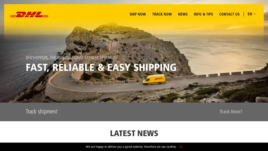 Screenshot of