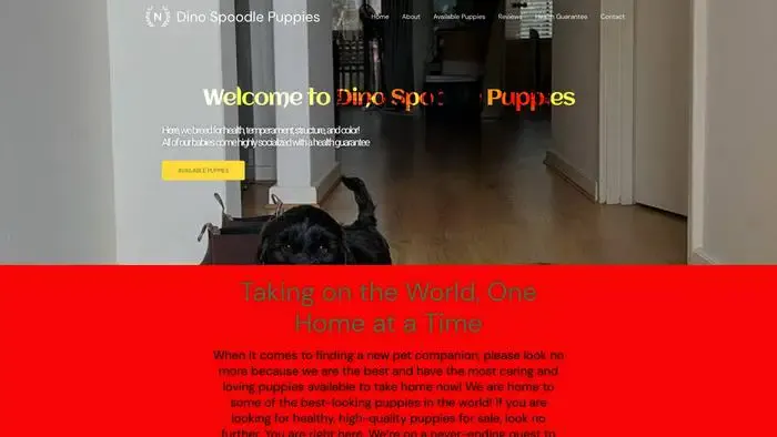 Screenshot of
