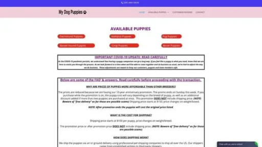 Screenshot of