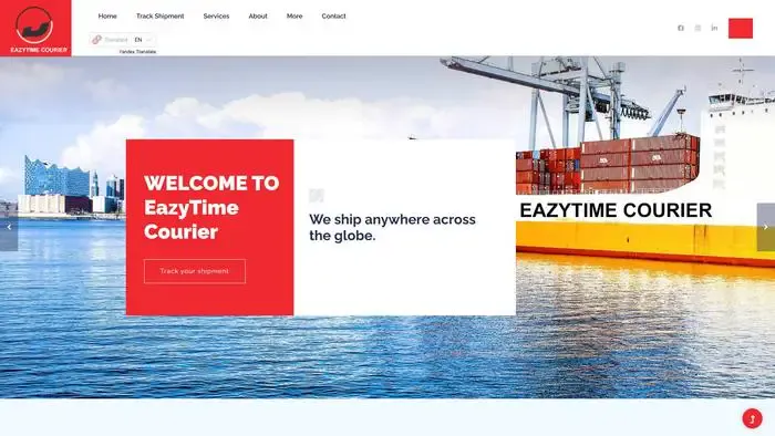 Screenshot of