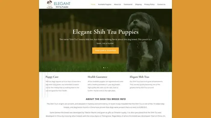 Screenshot of