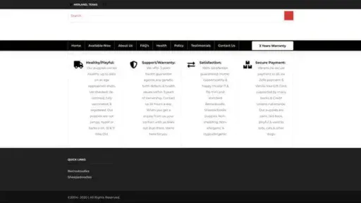 Screenshot of