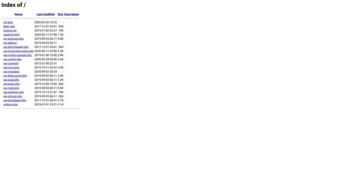 Screenshot of