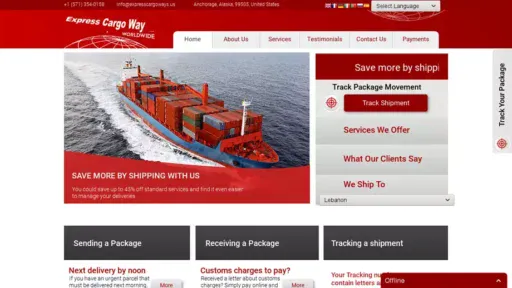 Screenshot of|