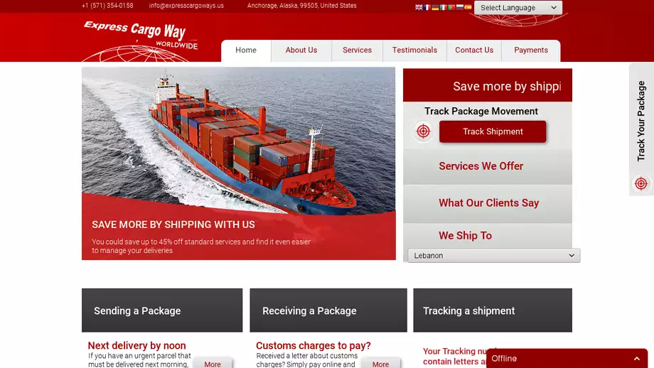 Screenshot of|