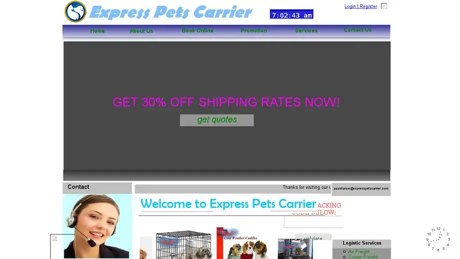 Screenshot of