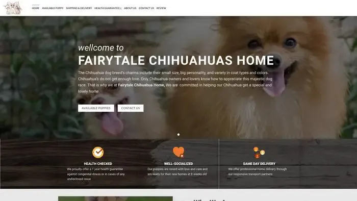 Screenshot of
