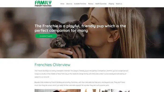 Screenshot of