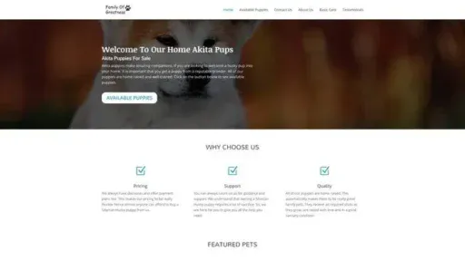Screenshot of