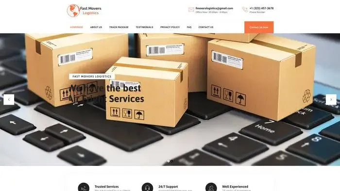 Screenshot of