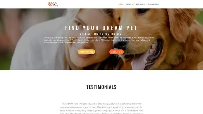 Screenshot of