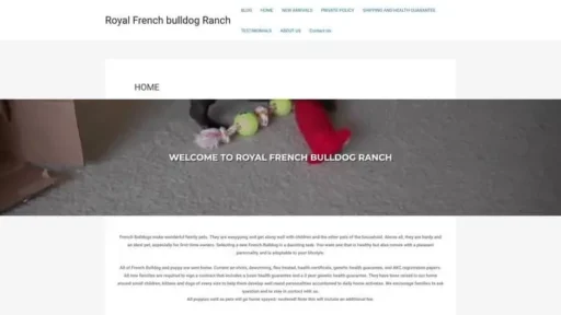 Screenshot of