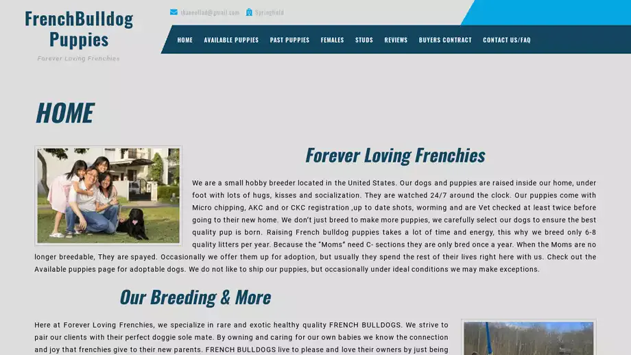 Screenshot of
