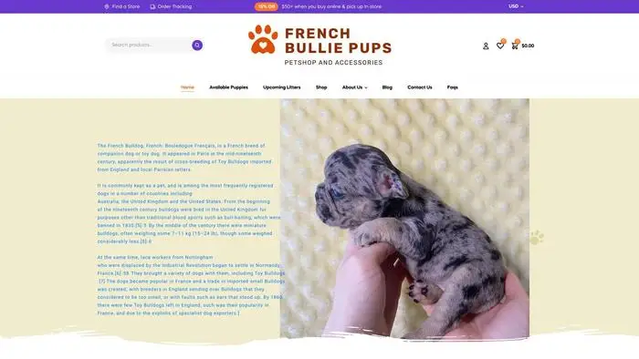 Screenshot of