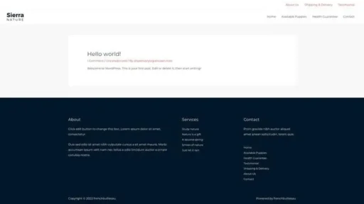 Screenshot of