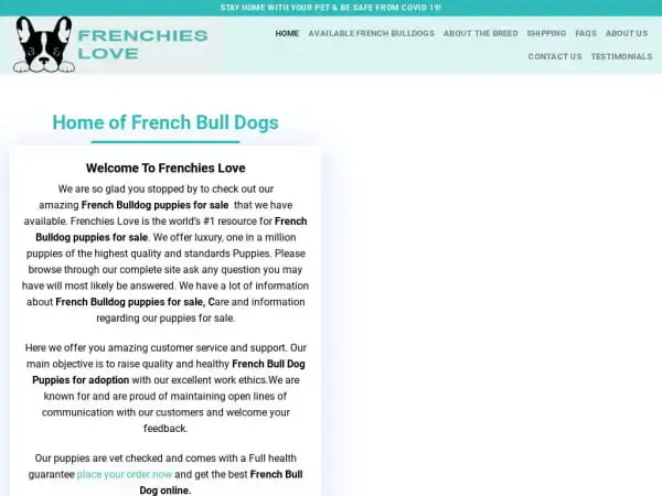 Screenshot of