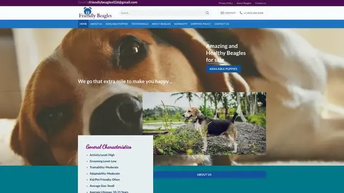 Screenshot of