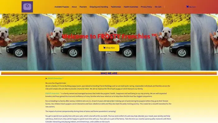 Screenshot of