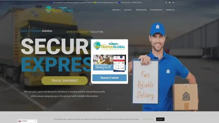 Screenshot of