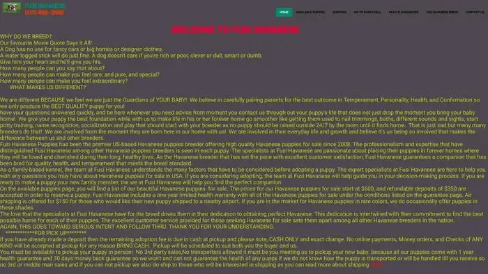 Screenshot of