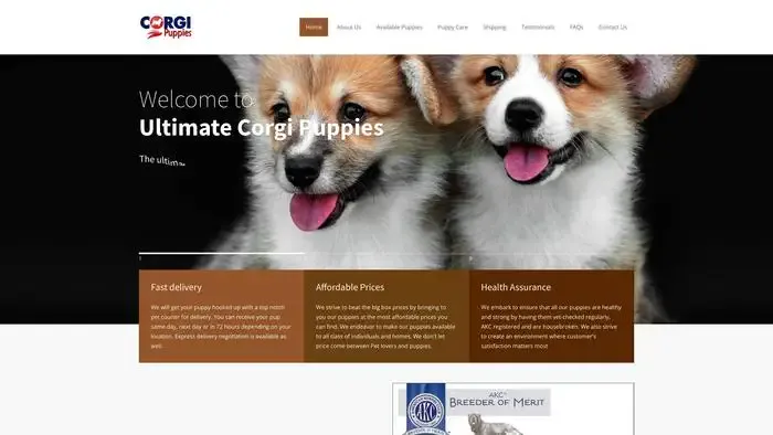 Screenshot of