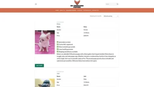 Screenshot of