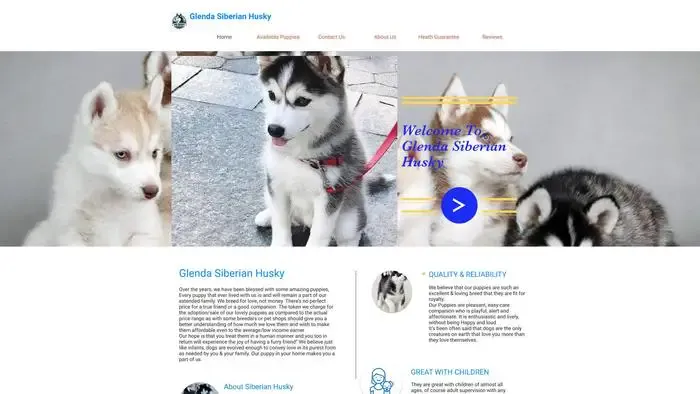 Screenshot of