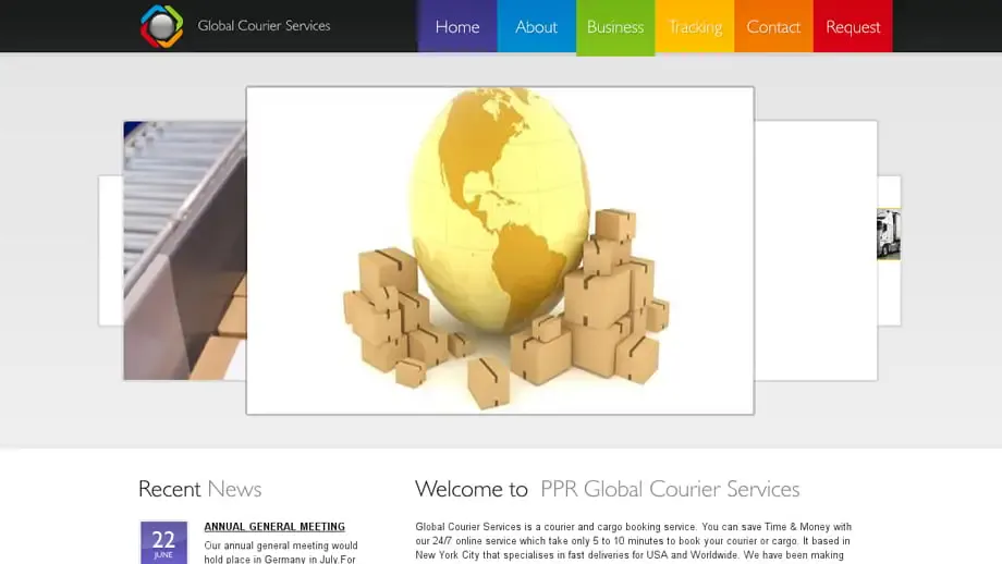 Screenshot of