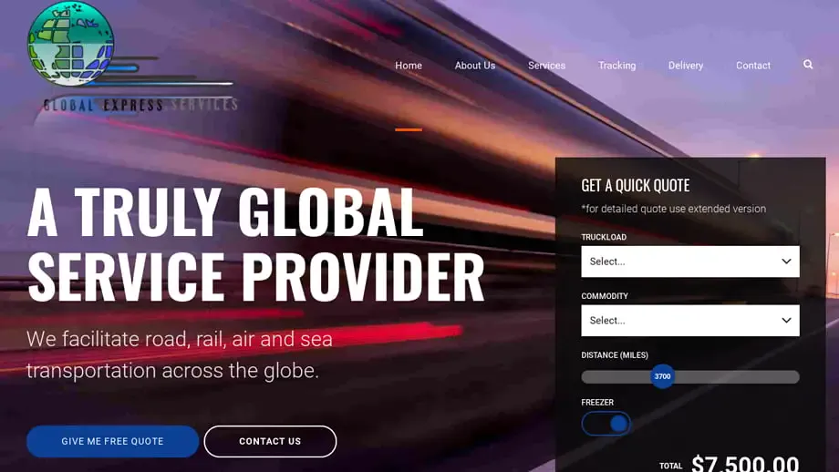 Screenshot of
