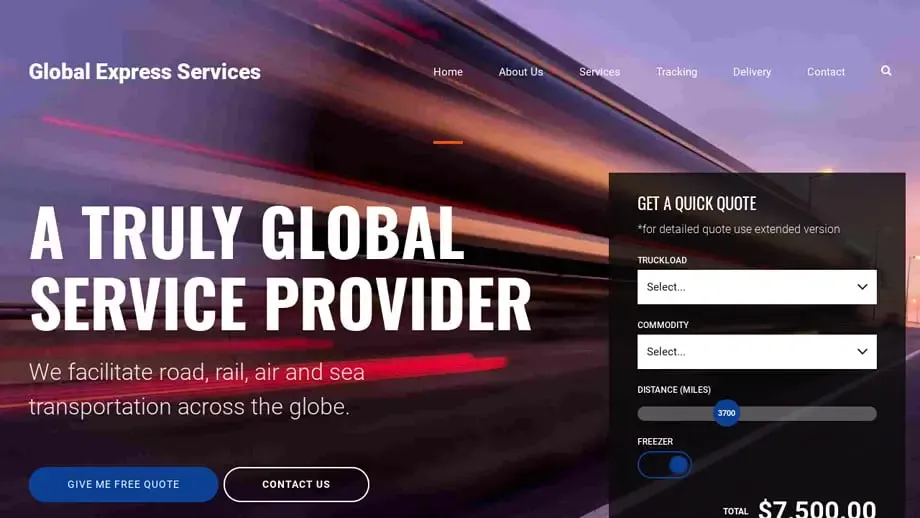 Screenshot of
