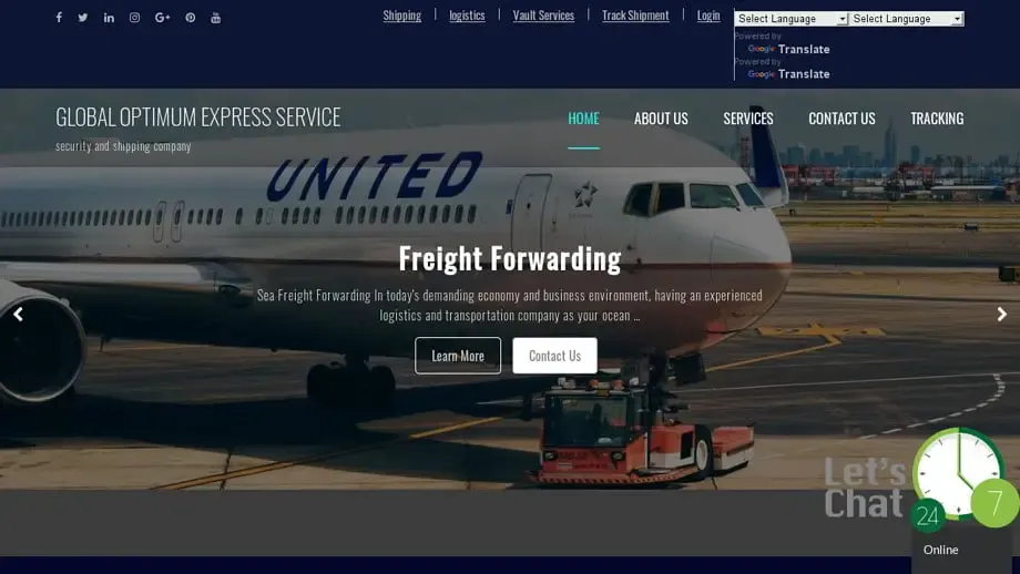 Screenshot of