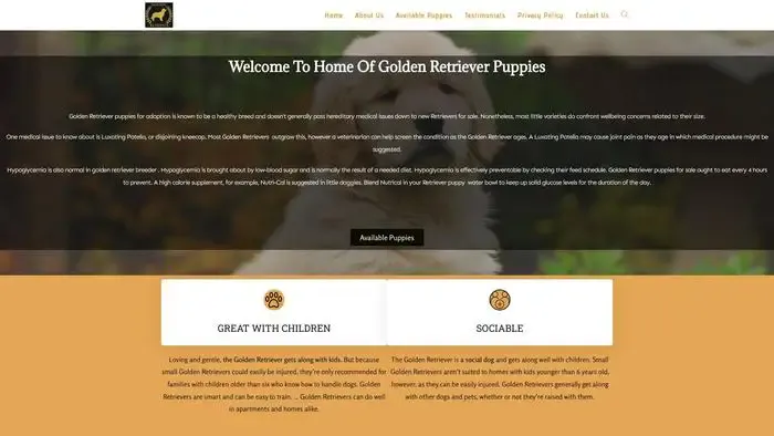 Screenshot of