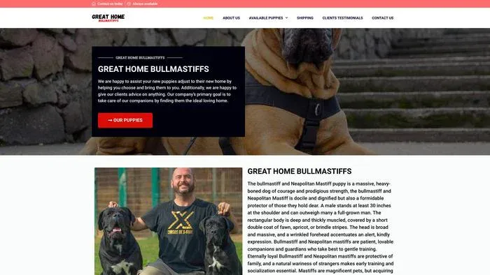 Greathome-bullmastiffs