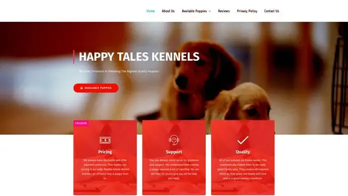 Screenshot of