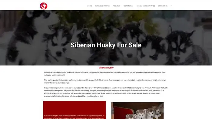 Screenshot of